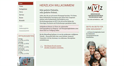 Desktop Screenshot of mvz.pfalzklinikum.de